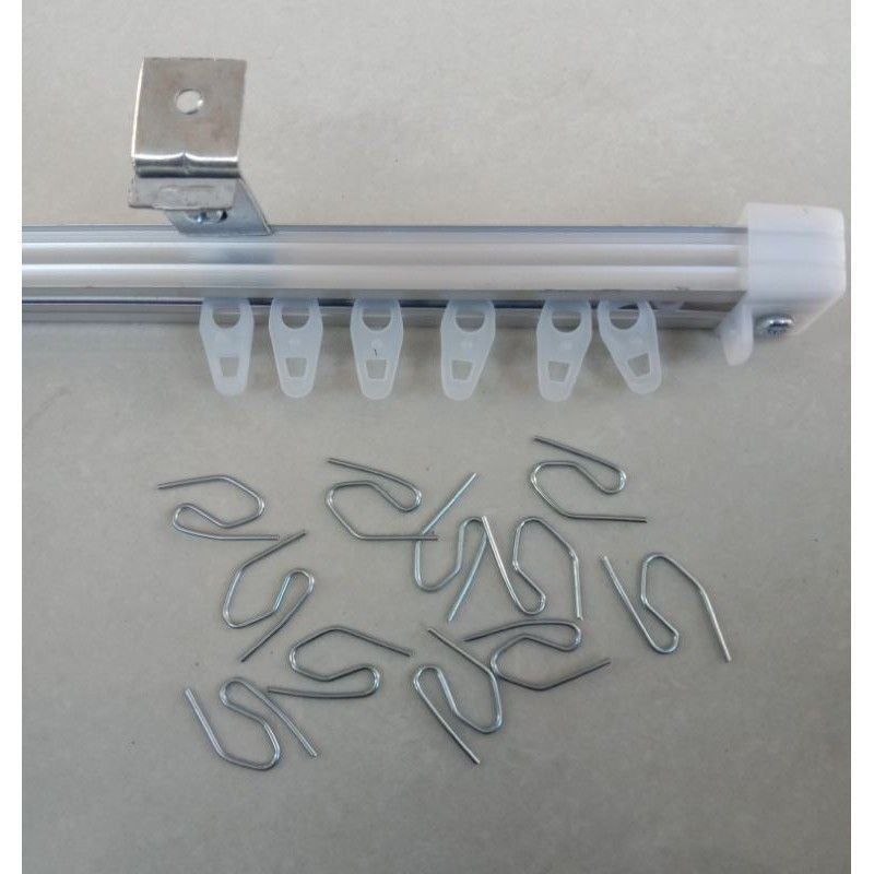 Rel Almunium Kotak/Rel Gorden Kaitan/Rel Gordeng Daleman Besi Gorden Jendela