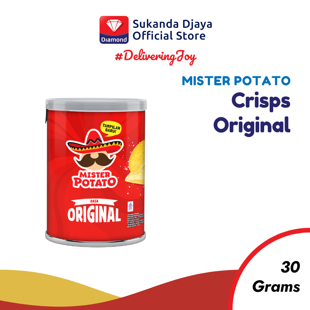 

Mister Potato Crisps Original 35 Gr
