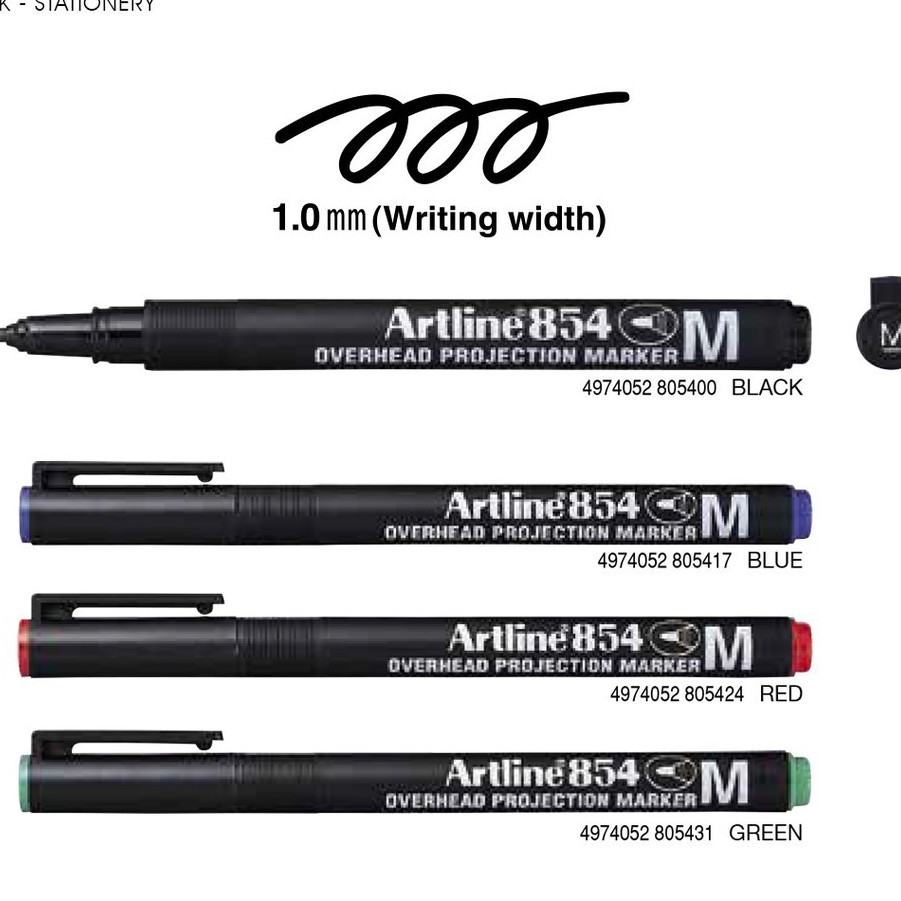 

OHP MARKER ARTLINE EK-854 MEDIUM