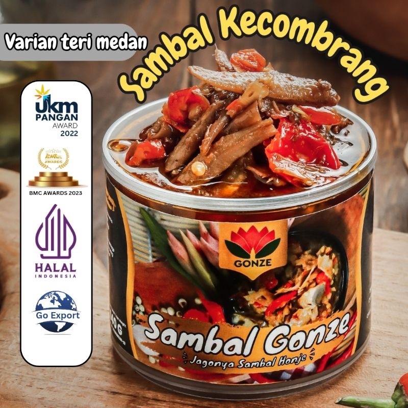 

MAREKI Sambal Kecombrang Teri Premier 140 gr