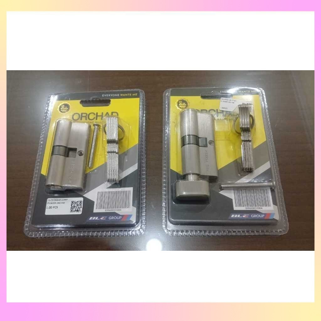 ORCHAD CYLINDER KNOB Silinder Kunci Pintu 65 mm x 32 mm ORCHAD SILINDER KUNCI KUNCI PINTU PUTAR 65MM