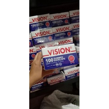 

Amplop ukuran standar putih vision