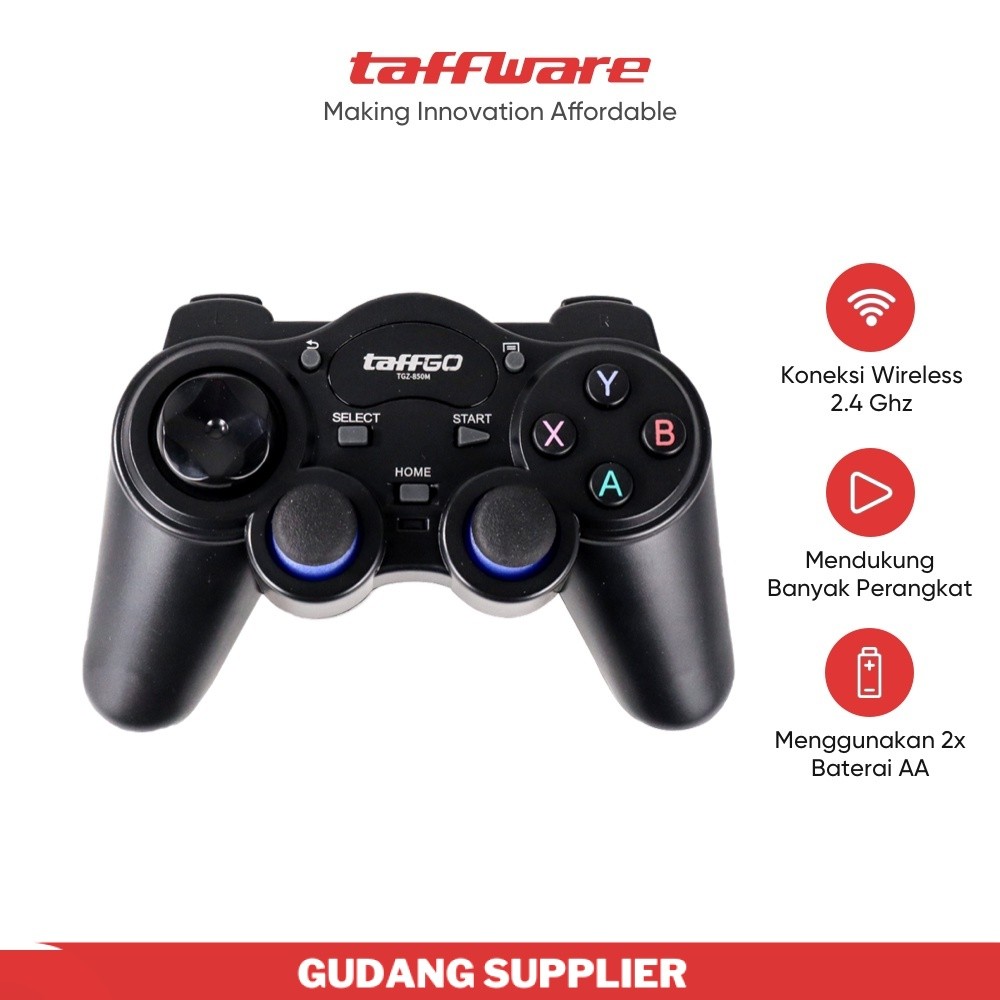 TaffGO Gamepad Wireless 2.4 GHz - TGZ-850M - Black