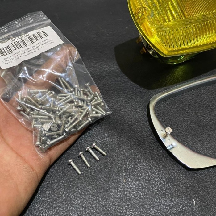 Baut Min Ring Lampu Dalam Reflektor Headlamp Vespa PTS Spesial