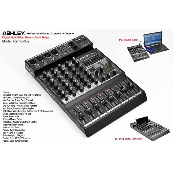 mixer ashley remix 602 remix602 original