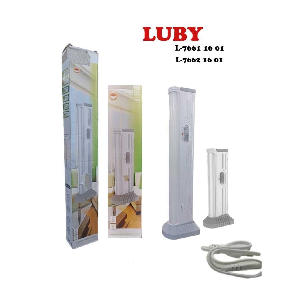 Lampu Led Emergency Luby L-7661 C / Lampu Darurat Luby 4 watt Tahan 10 jam