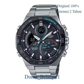 Original 100% Casio EDIFICE ECB-950DB-1ADF Jam Tangan Pria Bluetooth ECB-950DB-1A Garansi Resmi 2 Ta