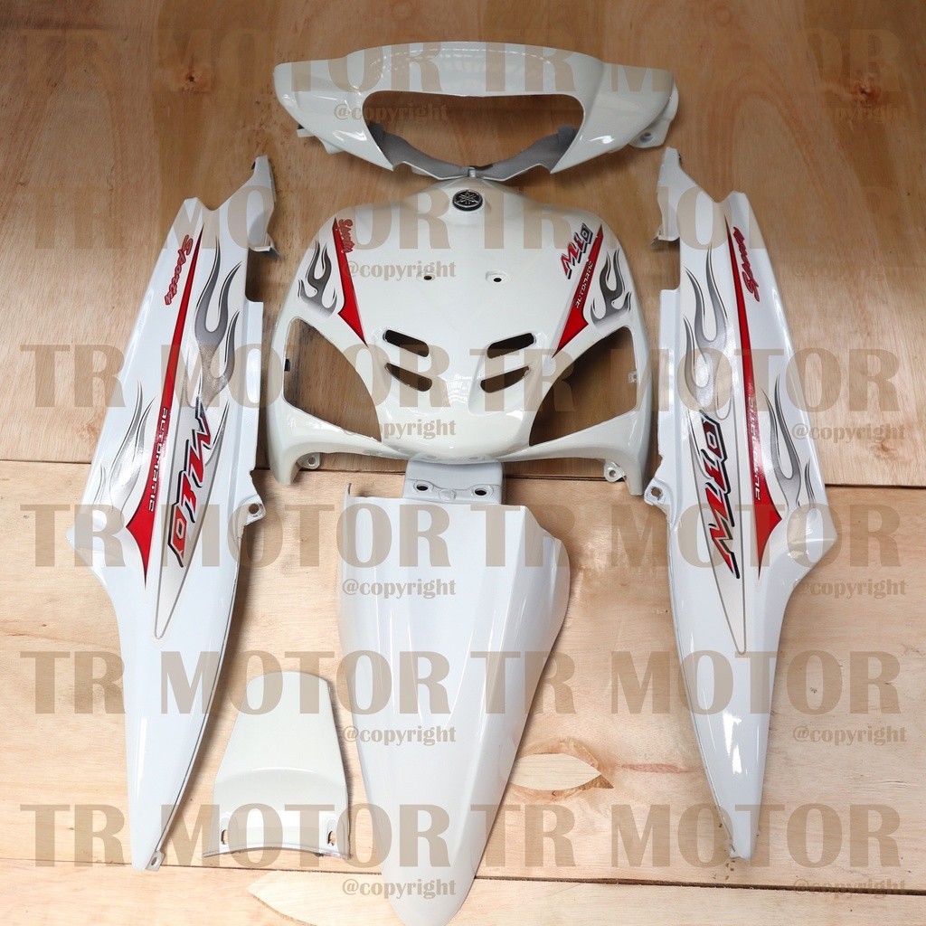 beli yuk Body Mio Sporty Full Set 2006 Putih  Body Halus Mio Sporty Mio Lama