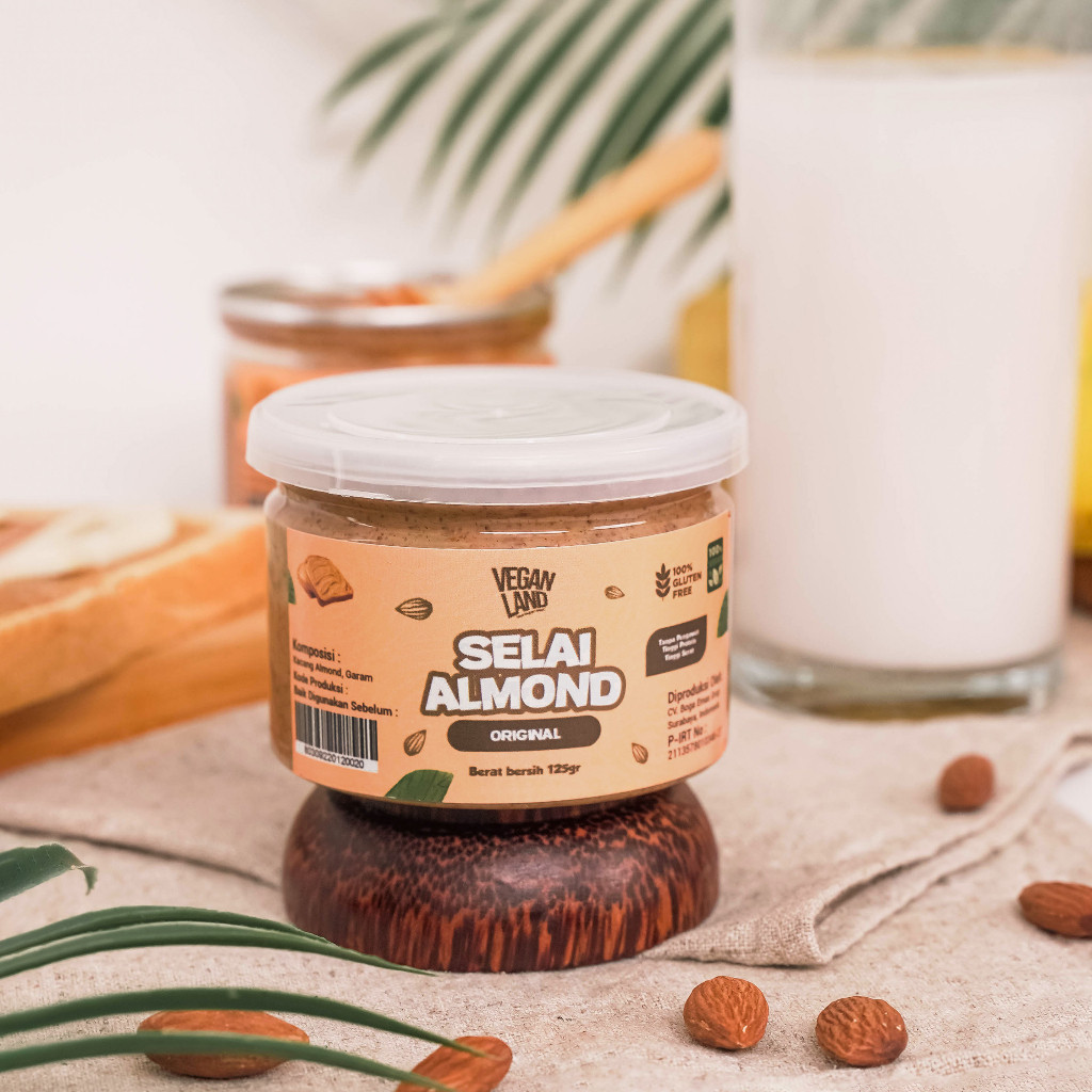 

Cahayadstore [Vegan] Almond Butter 125 Gr Selai Almond 125 Gram Original - Chocolate - Choco Crunchy