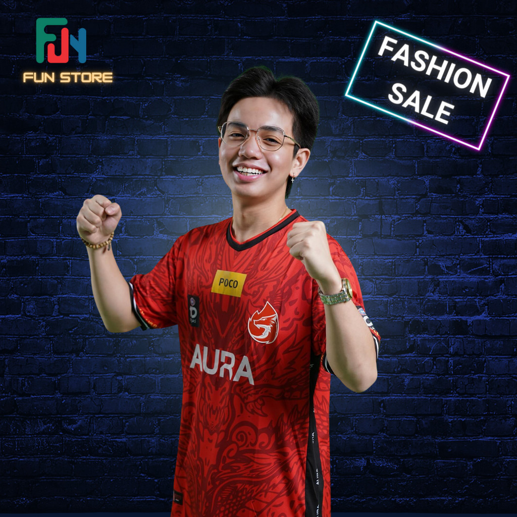 Jersey Aura esport Tahun 2023 Rrq Onic Evos Btr Echo Alterego Over Size S M L XL 2XL 3XL 4XL 5XL Kao
