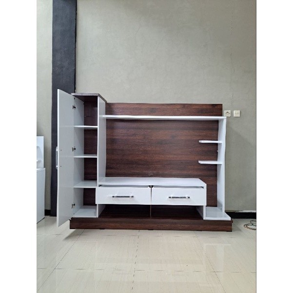 (COD) Bufet Tv Minimalis Modern / Meja Tv Astrobox Mars Wu 02 / Buffet Sekat Termurah Terlaris Cireb