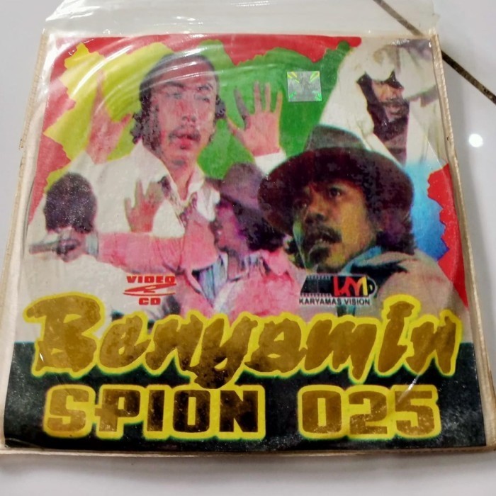 Original VCD Benyamin S Spion 025 Film Jadul Benjamin