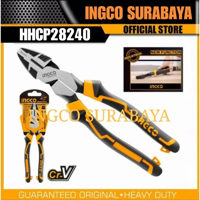 INGCO HHCP28240 PLIERS HIGH LEVERAGE TANG KOMBINASI SERBAGUNA 9,5"