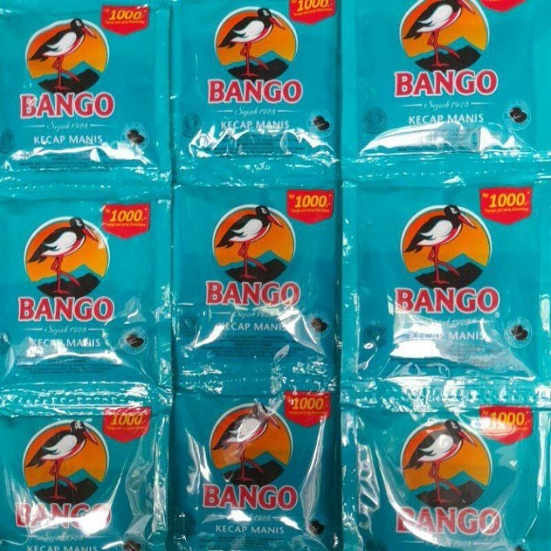 

KECAP BANGO MANIS 20ML 1 Renteng (12 sachet)-KECAP MANIS SACHET 18ml KEMASAN 1.000 RENCENG ISI 12