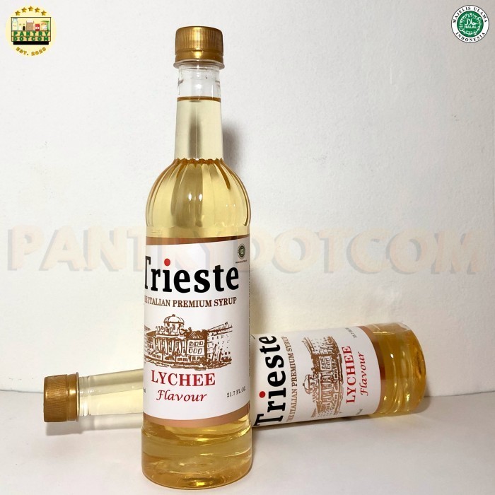 

TRIESTE SYRUP rasa LYCHEE - Sirup Premium 650ml