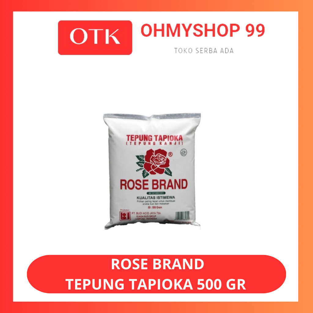 

Tepung Tapioka Rose Brand 500gr