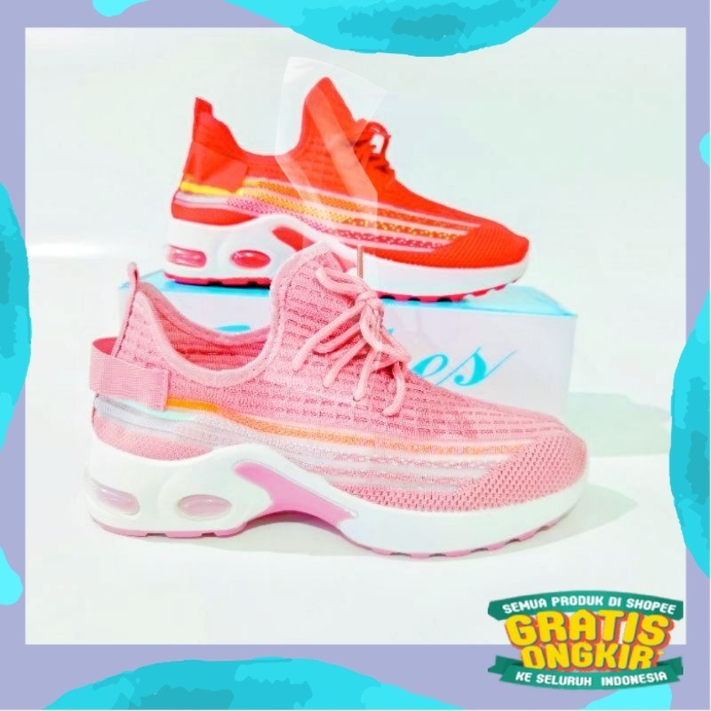 Svekes Sepatu Sport Rajut Sneakers 692/ Jumbo Gemoy