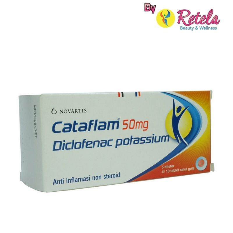 CATAFLAM 50 MG 1 BLISTER ISI 10 TABLET | sakit gigi