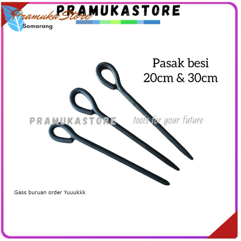 Ready Bijian Patok tenda pramuka - Pasak tenda pramuka - Pasak besi tenda pramuka - patok besi tenda