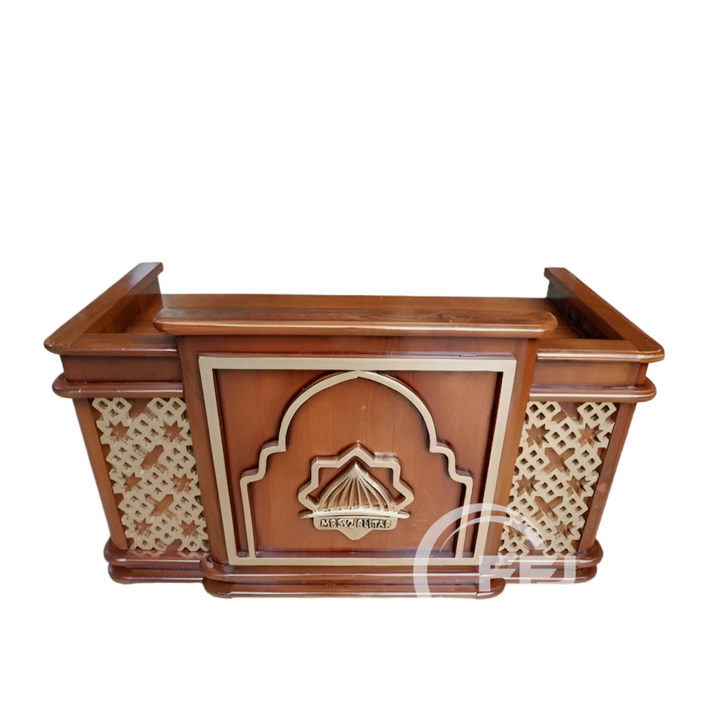 mimbar duduk- meja majelis taklim - meja ngaji