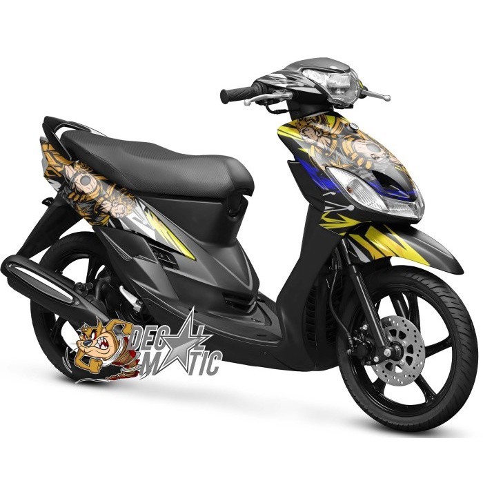 Decal Mio Sporty Full Body Stiker Full Body Motor Mio Smile Sporty Grafis gatotkaca