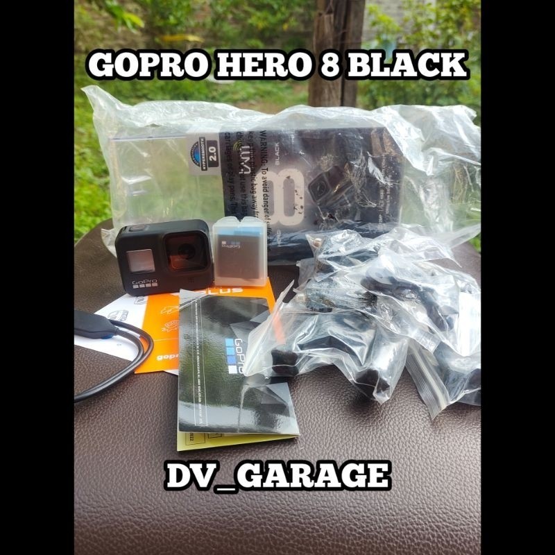 GoPro Hero 8 black Dan 7 black garansi tam like new