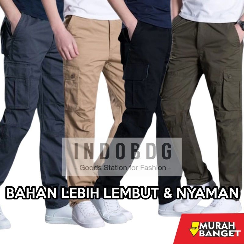 Joggerhit Terbaru- CELANA CARGO PANJANG PRIA ORIGINAL BAHAN CARGOPANTS COTTON TWILL LEMBUT DAN NYAMA