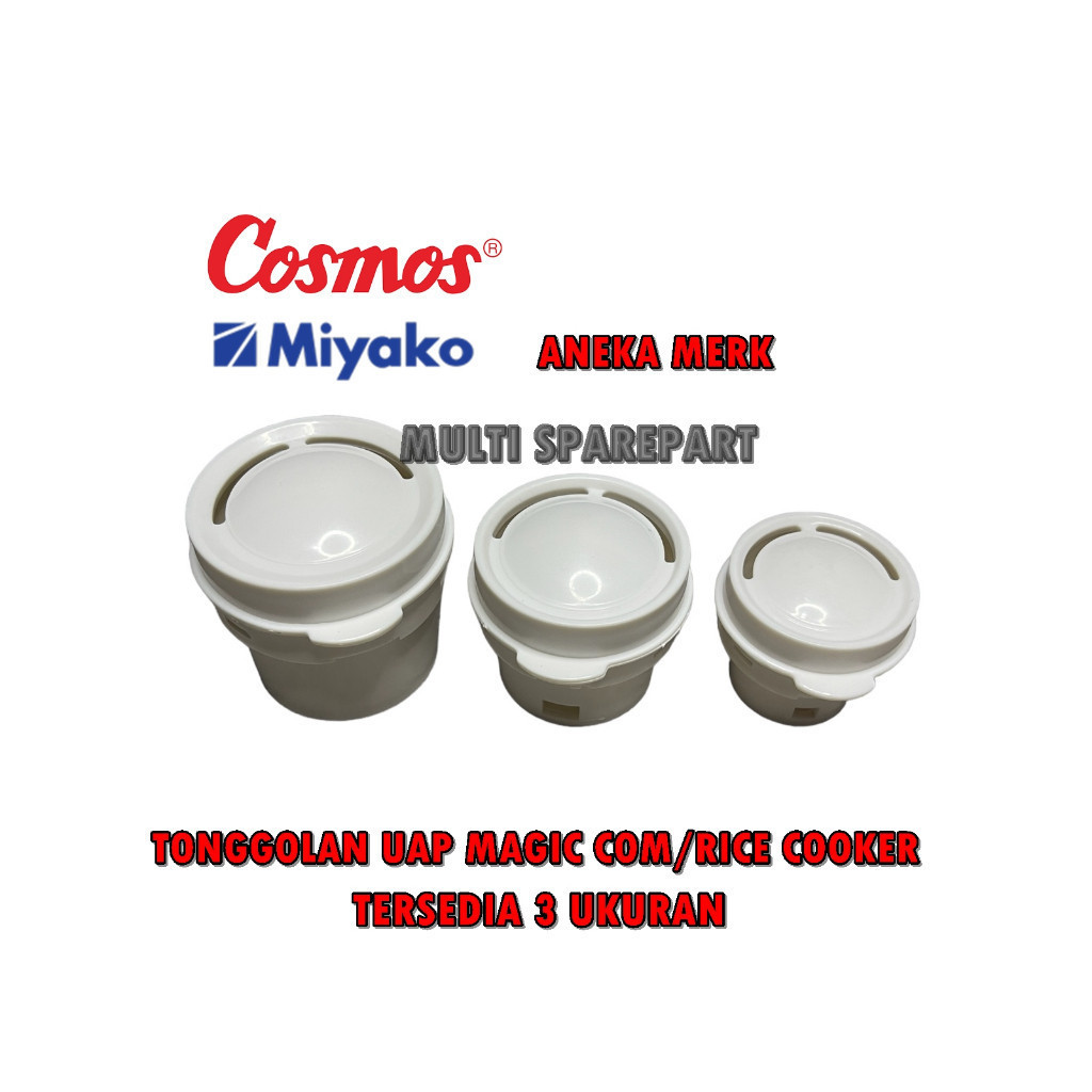 Tonggolan UAP air Magic com Tutup uap rice cooker cosmos aneka merk import high quality