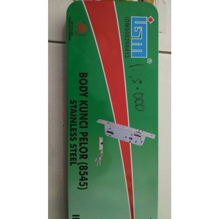 DPM - Body Kunci Pelor IGM Pintu Roller 4 Anak Kunci Cylinder Silinder 60mm