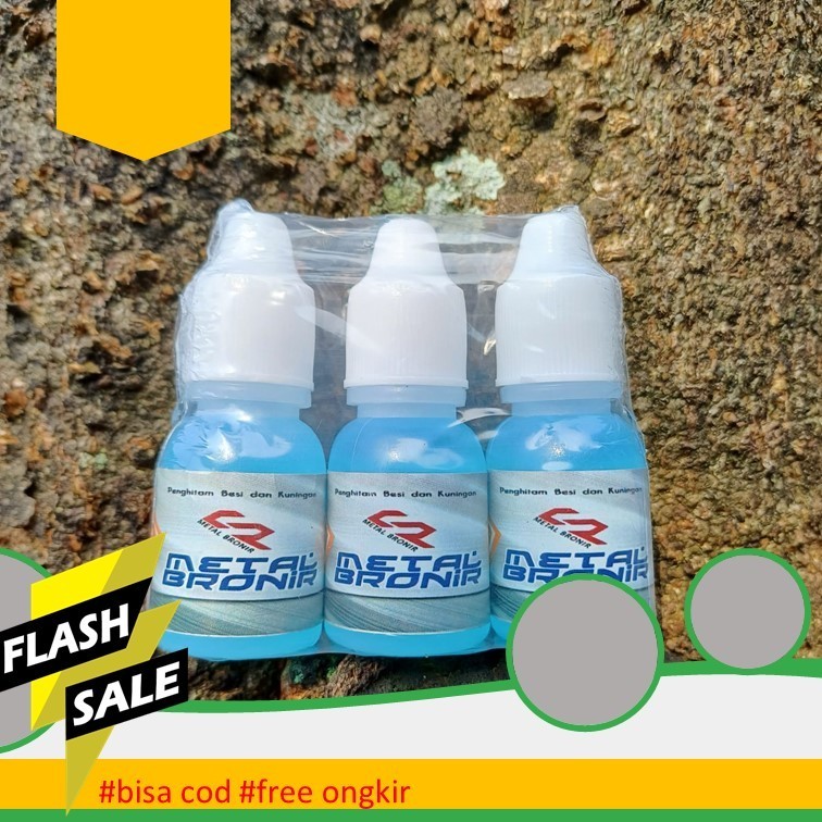 COD SR METAL BRONIR 10ML POLES BRONIR BROUNIR PENGHITAM LOGAM BESI KUNINGAN SLIME ATIVATOR