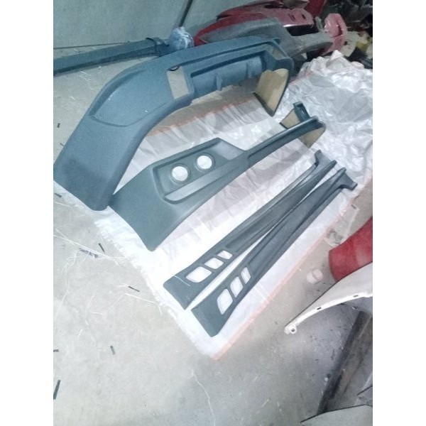 bodykit samping Vios gen 2 Galaxy style