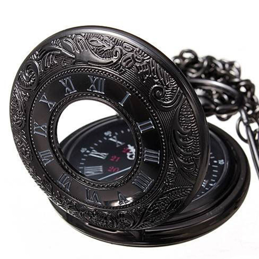 Jam Saku Antik Vintage Pocket Watch Quartz Necklace Pendant Jam Saku Antik Kuno Original High