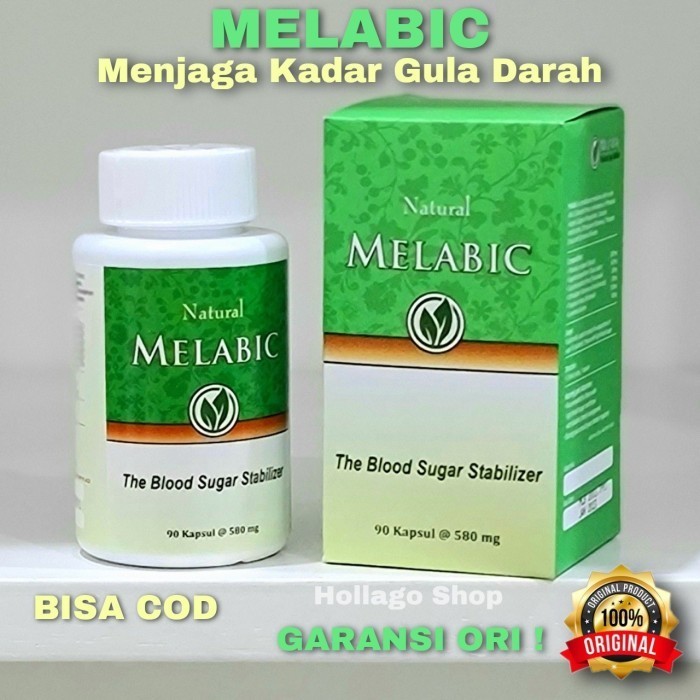 

ORIGINAL ! MELABIC - Obat Untuk Diabetes - Menjaga Kadar Gula Darah - 90 butir