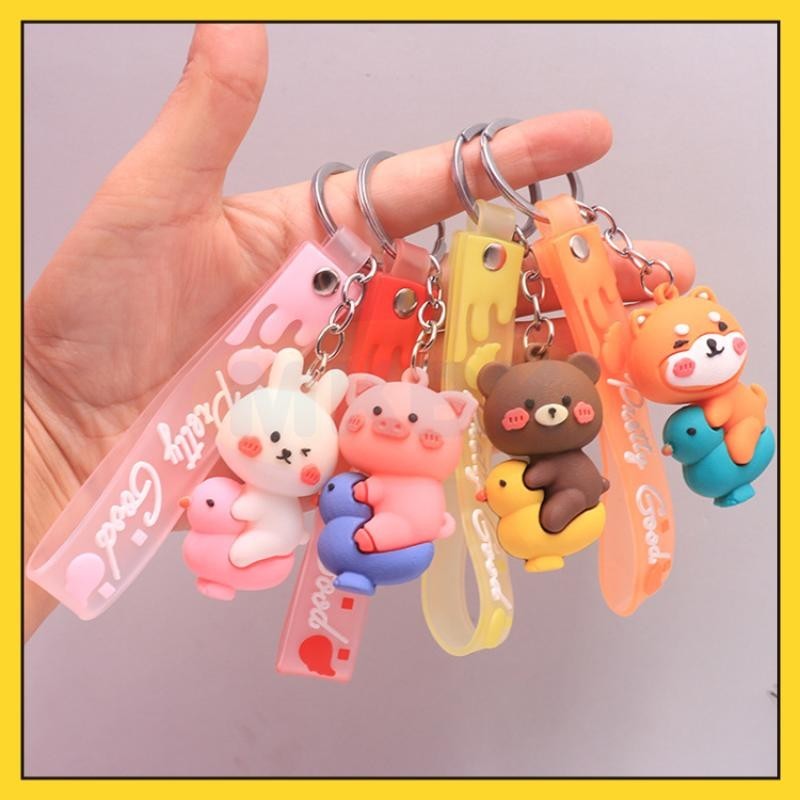 ⭐ MKBK ⭐ Ganci Couple Gantungan Kunci Lotso Gantungan Kunci Couple Gantungan Kunci Aesthetic Gantung