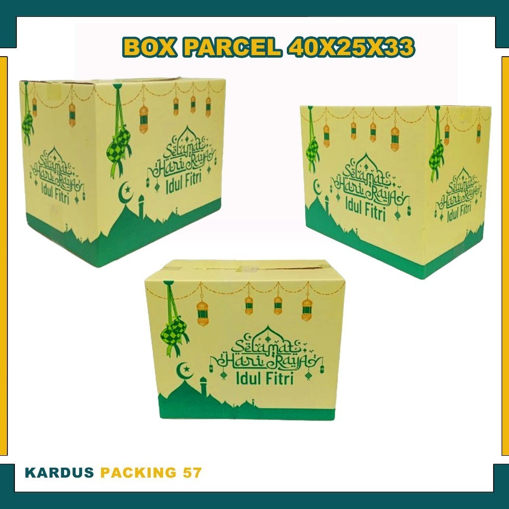 

Box Parcel 40x25x33 Cm /Box Packing Besar/Kardus/Parcel/Parcell/Lebaran/Idul Fitri