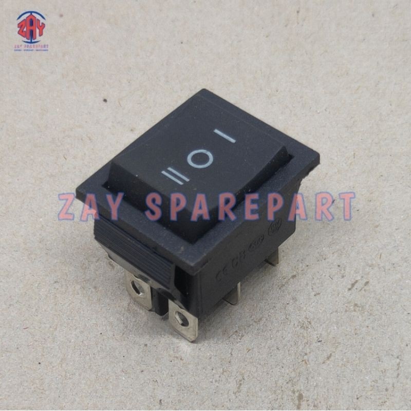 Saklar On Off On Besar 6 Pin / Switch On-Off-On Besar