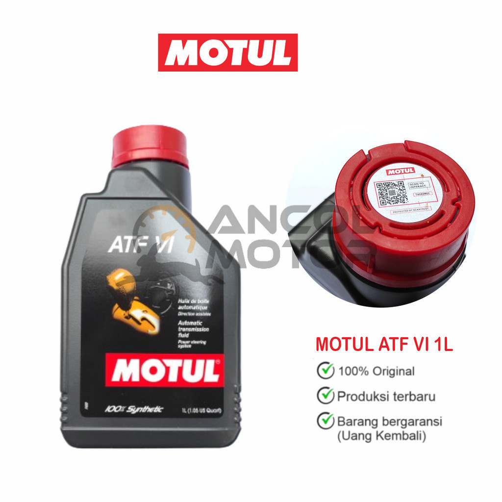 Motul Transmisi Matic ATF VI Oli Mobil 1L Original