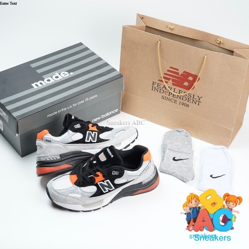 NB New Balance DTLR x 992 Made in USA 'Discover & Celebrate " SKU M992DT" Unisex  Sneakers ABC