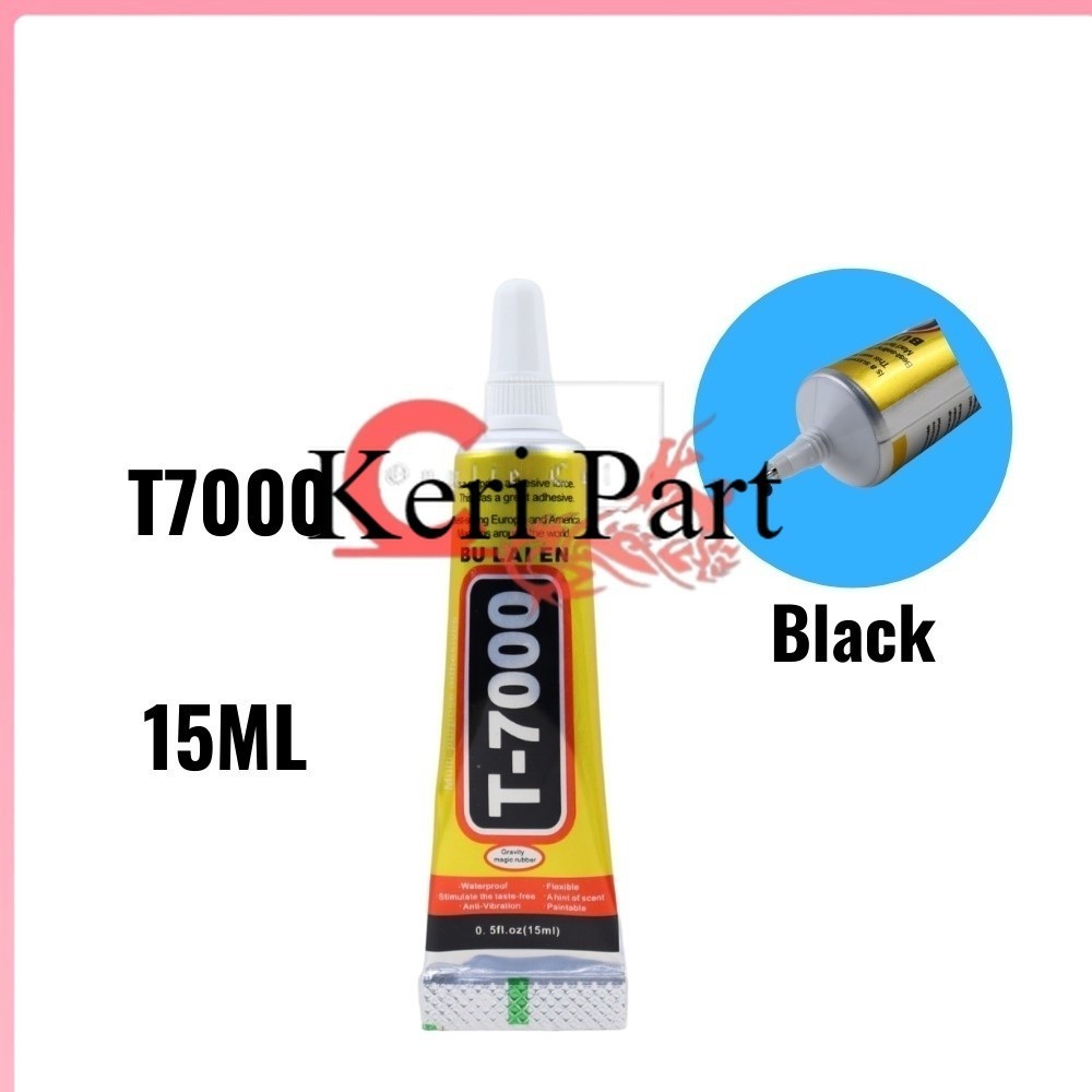 Lem Touchscreen Lem Lcd T7000 15ml HITAM ORIGINAL NO GARANSI