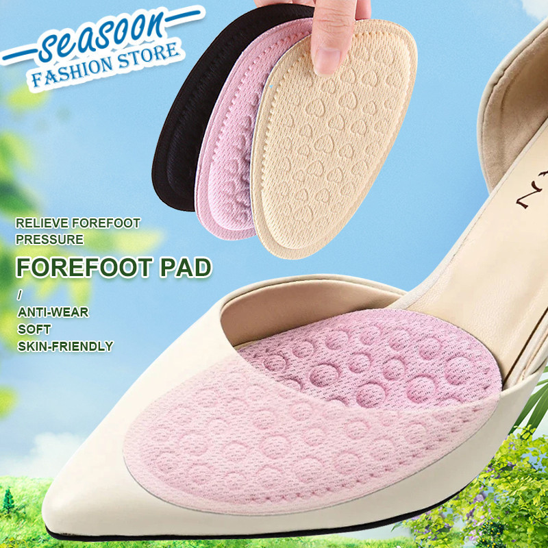 Sol Sepatu Hak Tinggi Wanita Anti Selip Kaki Setengah Bagian Depan Alas Sepatu Tebal