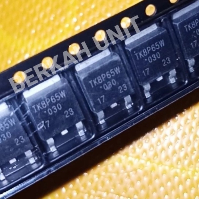 MOSFET SMD TK8P65W 8P65 8A 650V compatible 7n65 8n65 6n65 dll THE BEST SPAREPART COMPONENTS