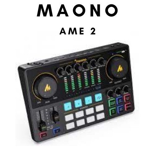 BIG SALE BISA COD MAONO AU-AME 2 & MAONO AU-AME 2A AUDIO MIXER - MAONO AU-AME 2
