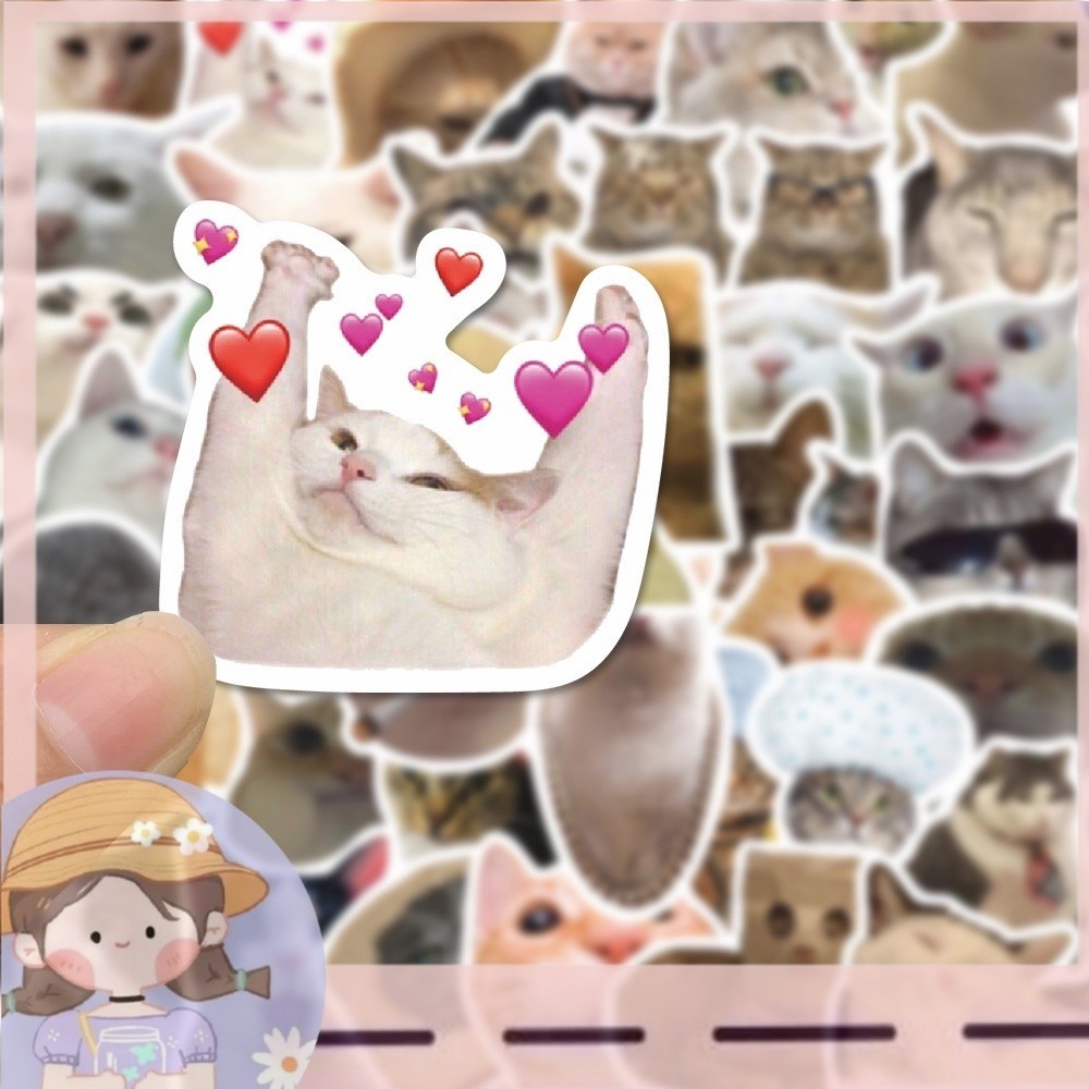 

PROMO 25Pcs Stiker Motif Kucing Lucu Anti Air Untuk Dekorasi notebook HELLO.NUZA