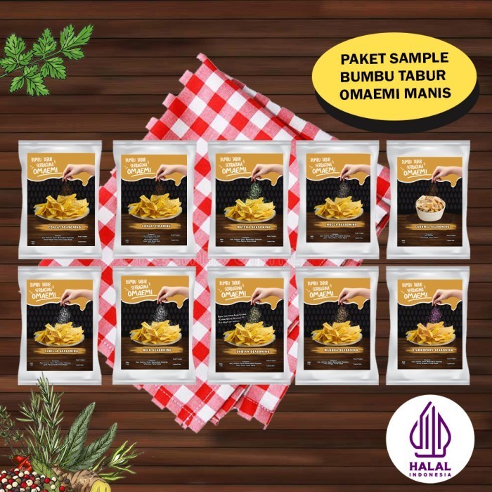 

[Terlaris] PAKET SAMPLE BUMBU TABUR VARIAN RASA MANIS