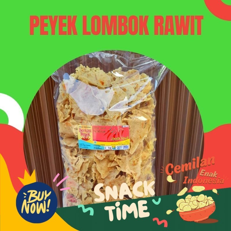 

Special Diskon ARONA FOOD PEYEK LOMBOK RAWIT 1KG CEMILAN PEDAS ENAK MURAH SEHAT