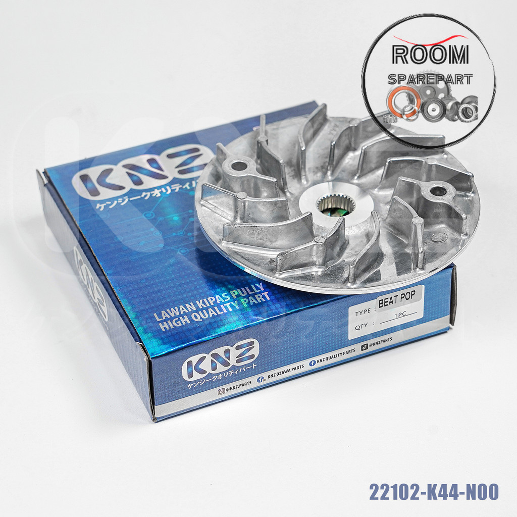 Knz Lawan Kipas Pully BEAT POP BEAT ESP SCOOPY FI STATER HALUS K44 Kipas Pully Merk KNZ