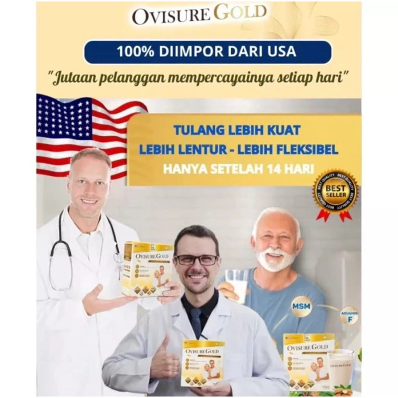 Ovisure Gold Susu Tulang Asli Usa