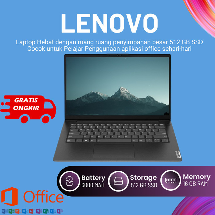 LAPTOP LENOVO V14 G2 CORE I3 1115G4 | 12GB | 512GB SSD | UDH | WINDOWS