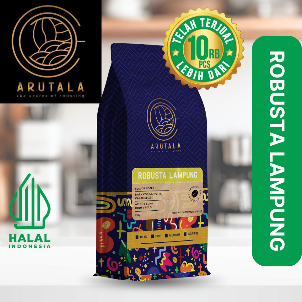 

Kopi Lampung Robusta Coffee 200 gram -CB 2