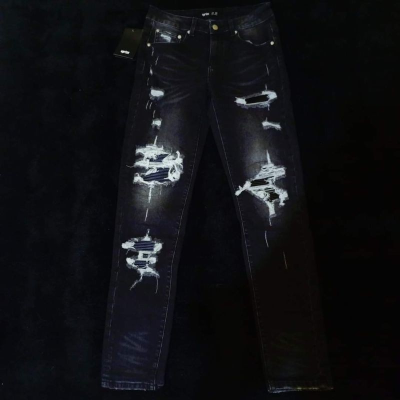 uprise denim black panther size 34